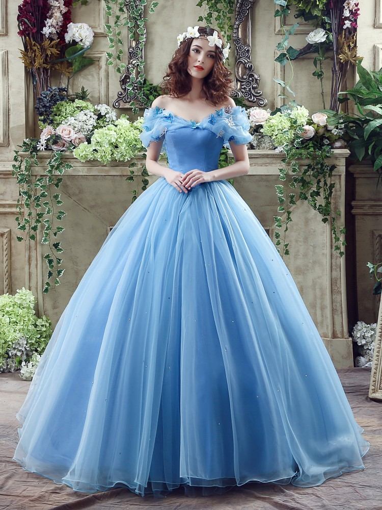 Stage Wedding Dress for Women – Elegant Net Yarn Bridal Gown